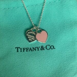 Tiffany inspired heart necklace
